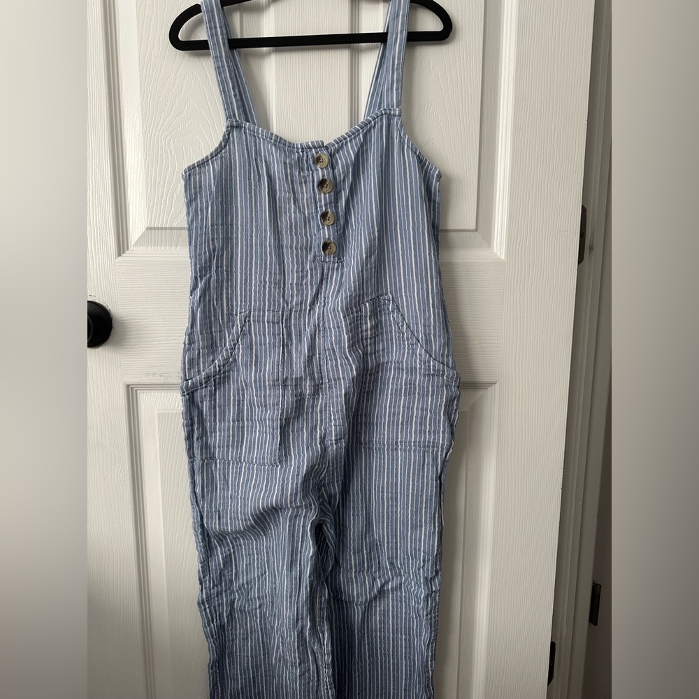 STRIPPED ROMPER